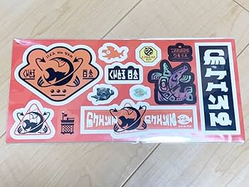 Amazon.co.jp: 未開封 任天堂 スプラトゥーン2 イカすテッカー 3